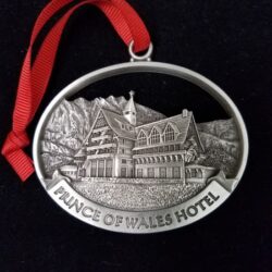 Prince of Wales Hotel pewter keepsake medal