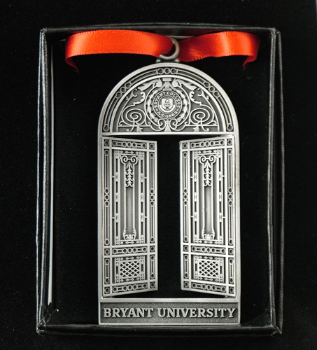 Bryant University pewter keepsake