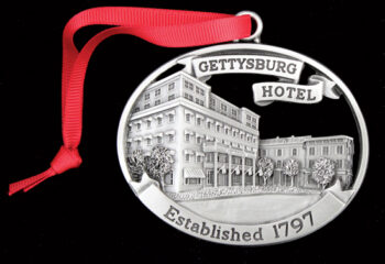 Gettysburg Hotel pewter keepsake