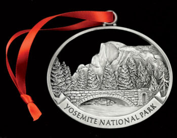 Yosemite National Park pewter keepsake