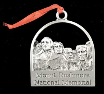 Mount Rushmore National Memorial ornament.