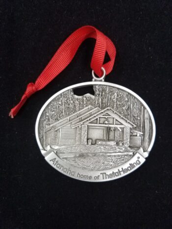 Atanaha home medal with mountain model